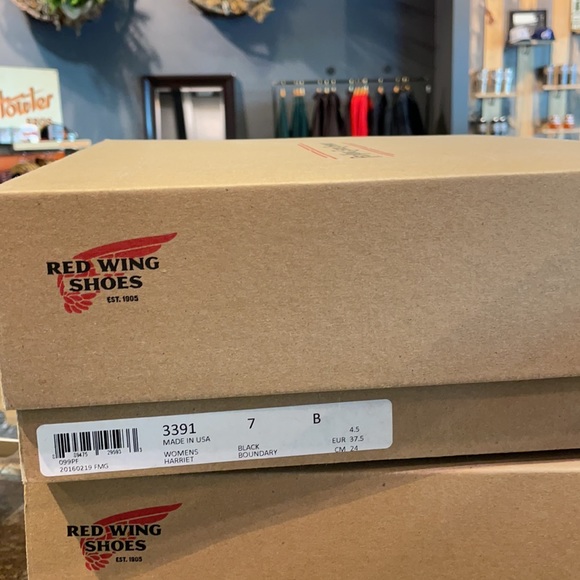 Red Wing Boots Harriet Black Boundary - Picture 3 of 3